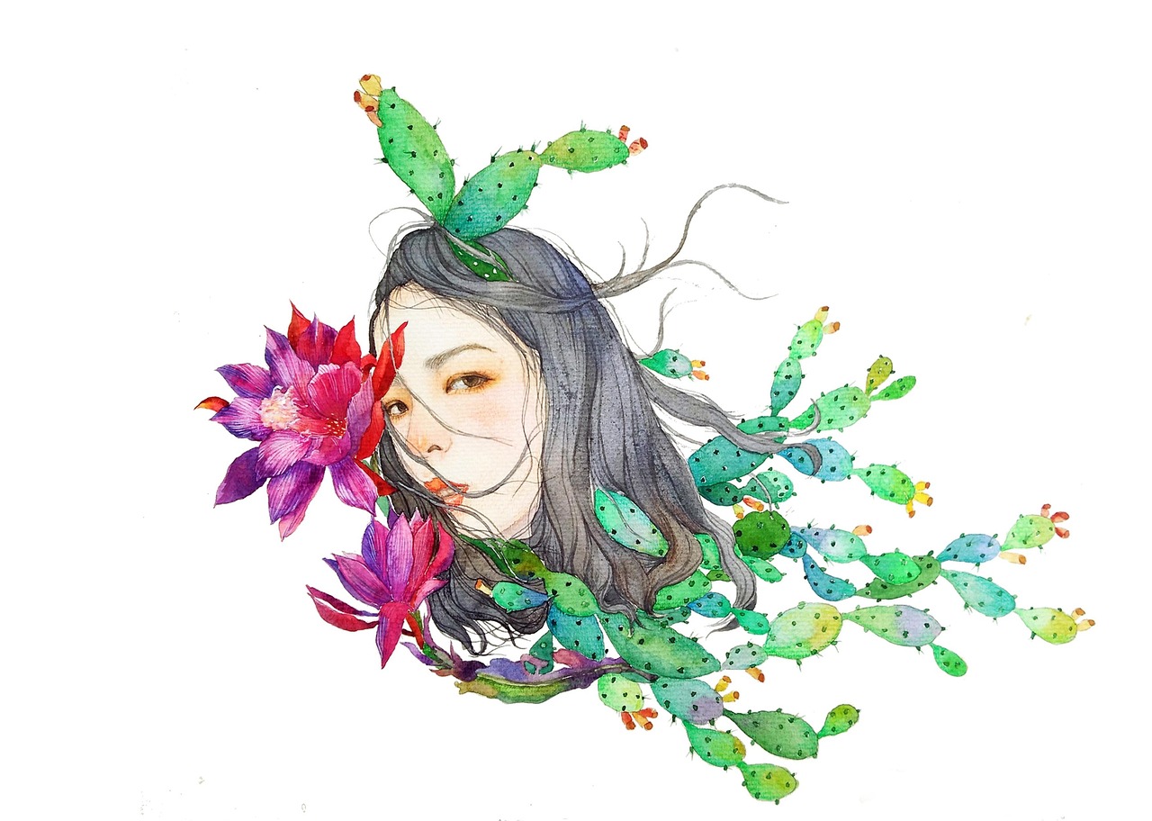 Portrait, flower background, artwork — Understanding the Different Types of Nicotine Strength in Canada's Vape Juices